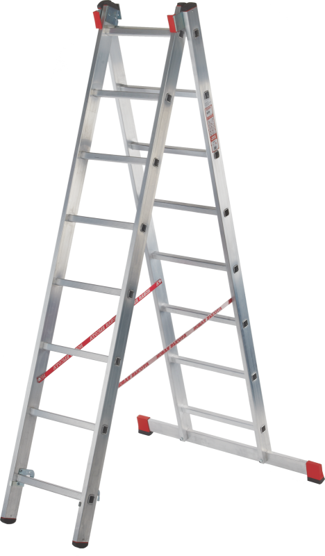 Лестница алюминиевая двухсекционная NV 322 3220216