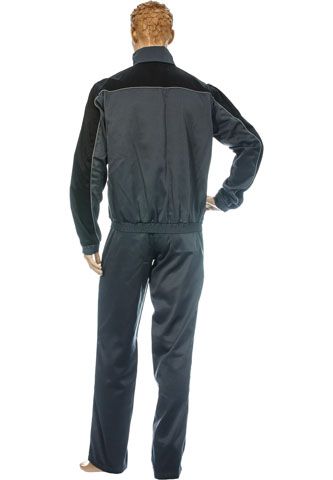 Костюм рабочий Аватар с брюками серо-чёрный