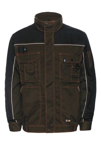 Куртка Орион.арт.1147-BL коричнево-черная