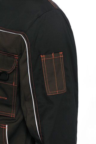 Куртка Орион.арт.1147-BL коричнево-черная