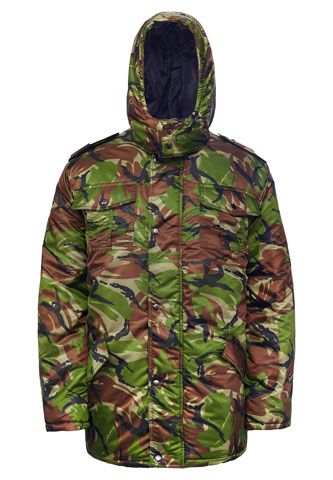 Куртка утеплённая Норд зеленая КМФ